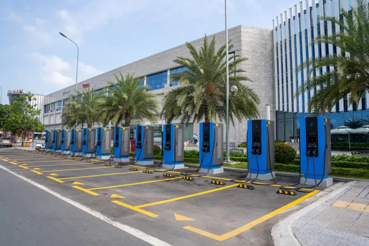 Bản Đồ Trạm Sạc V-Green Phú Quốc Cho Xe Điện VinFast VF3, VF5, VF8 Chi Tiết Từng Điểm