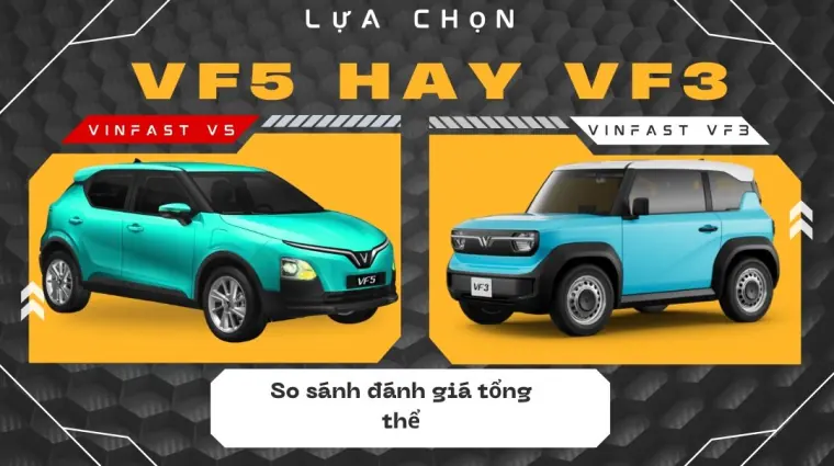 Đi Phú Quốc Nên Thuê Xe VinFast VF3 Hay VF5 Plus? So Sánh Chi Tiết Từ A-Z